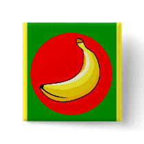 Banana Republic High quality Flag Pinback Buttons