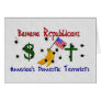 Banana Republicans Greeting Card