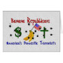 Banana Republicans Greeting Card