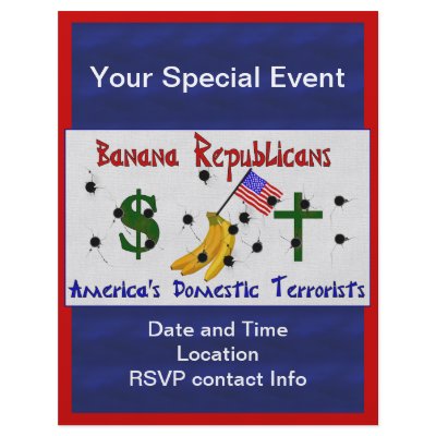 Banana Republicans Full Color Flyer by Elections_2012