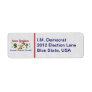 Banana Republicans Return Address Label