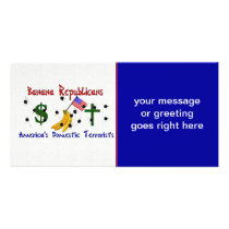 Banana Republicans Photo Greeting Card
