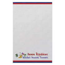 Banana Republicans Stationery Design