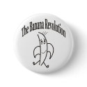 BANANA REVOLUTION buttons by donquijote1954 BANANA REVOLUTION buttons