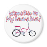Banana Seat Fridge Magnet