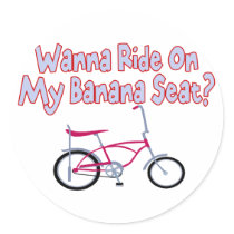Banana Seat stickers