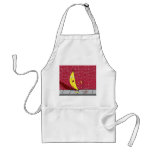 Banana Slipping on a Person Apron