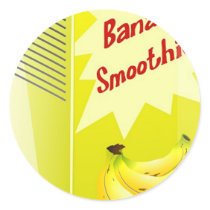 Banana Smoothie stickers