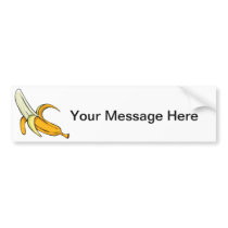 Banana Split Bumper Stickers