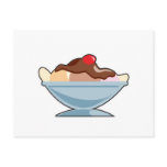 banana split postcard