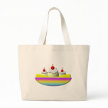 Banana Split with whipped cream and cherries Bags