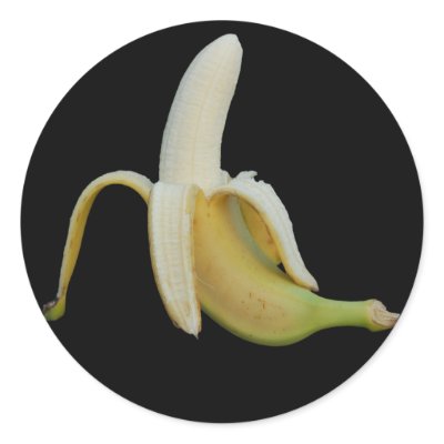 Banana stickers by Thorninger