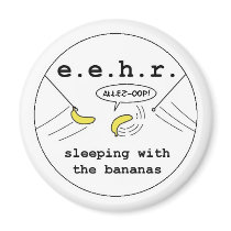 Banana Trapeze magnets by ebichu64 Banana Trapeze magnets