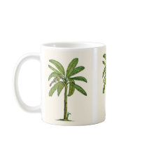 Banana Tree Pen and Ink Coffee Mug