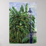 Banana Tress in Jackson Square Print