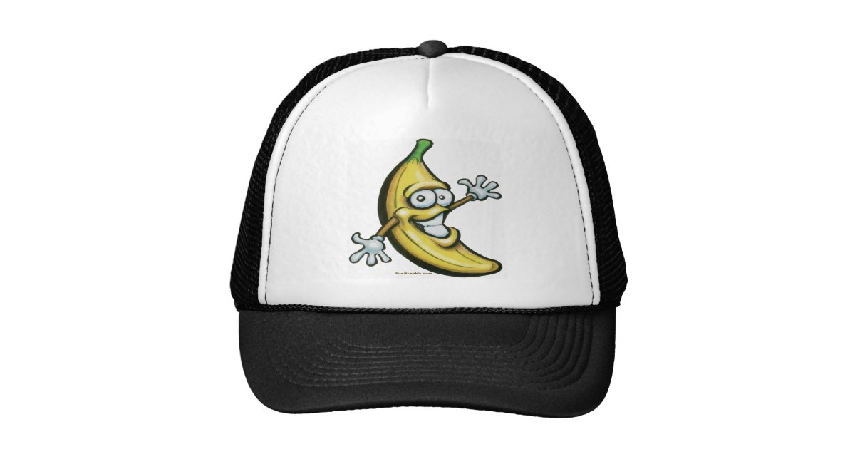 Banana Trucker Hat Zazzle