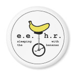 Banana Unicyclist Magnet