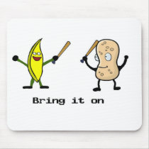 Banana vs Peanut mousepads