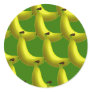 Banana Wallpaper Round Sticker