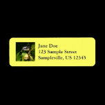 Bananaquit Bird Return Address Label