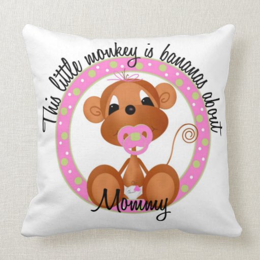 Bananas about Mommy Pillow