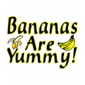 Bananas Are Yummy t-shirts by goldnsun Bananas Are Yummy t-shirts