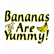 Bananas Are Yummy t-shirts