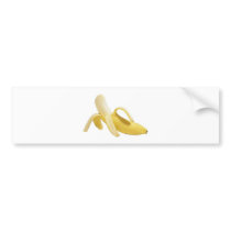 bananas bumper sticker