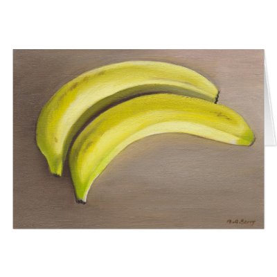 Bananas Cards by artberry