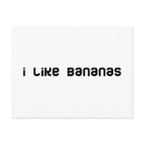 Bananas cool humor! postcards