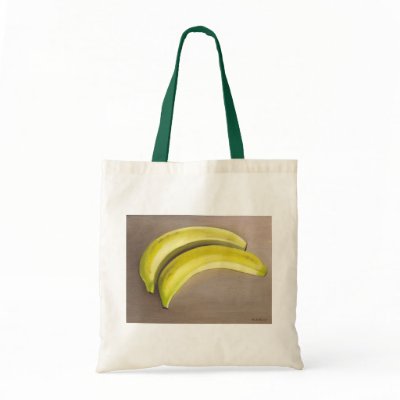 Bananas - Customized Tote Bag by artberry