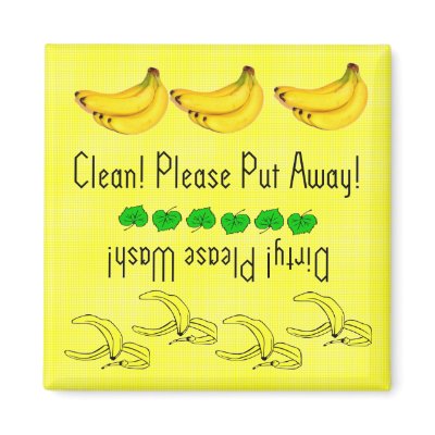 Bananas dishwasher magnet by Lynnes_creations