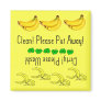 Bananas dishwasher magnet