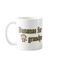Bananas for grandpa mug