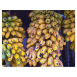 Bananas for sale at market, Puerto Rico Full Color Flyer