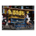 Bananas for sale postcards