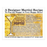 Bananas Foster Martini Recipe Postcard
