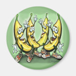 Bananas Fridge Magnet