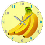 BANANAS Kitchen Wall Clock