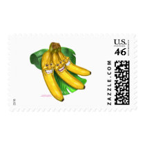 bananas postage stamps