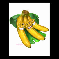 bananas postcards