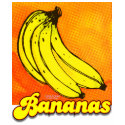 Bananas retro shirt F/B by Duncan_Reed Bananas retro shirt F/B