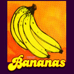 Bananas retro shirt F/B