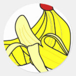 Bananas Round Sticker