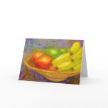Bananas, Tomatoes and Limes, Greeting Card