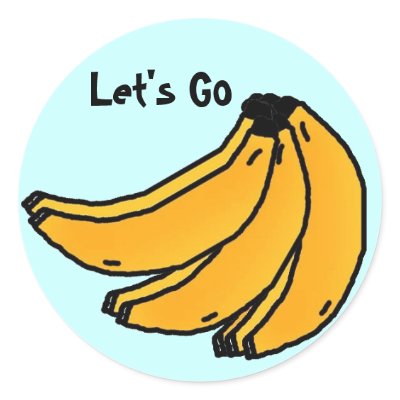 bananasreality, Let's Go Round Stickers by jenniekurono