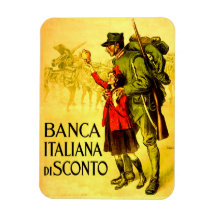 Banca Italiana di Sconto Magnet Imanes