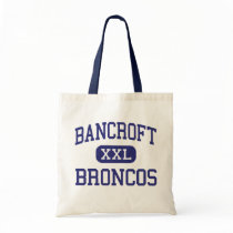 Bancroft Broncos Middle San Leandro Canvas Bags