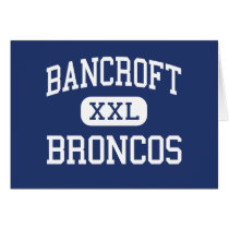 Bancroft Broncos Middle San Leandro cards