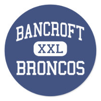 Bancroft Broncos Middle San Leandro stickers by customteamsportswear Bancroft Broncos Middle San Leandro stickers